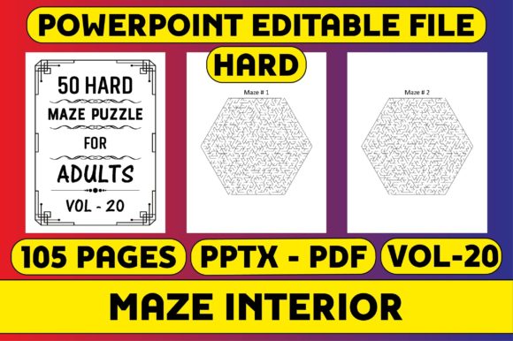50 Hard Adult Maze Puzzle Interior Vo-20: Streamlining KDP Production Workflows