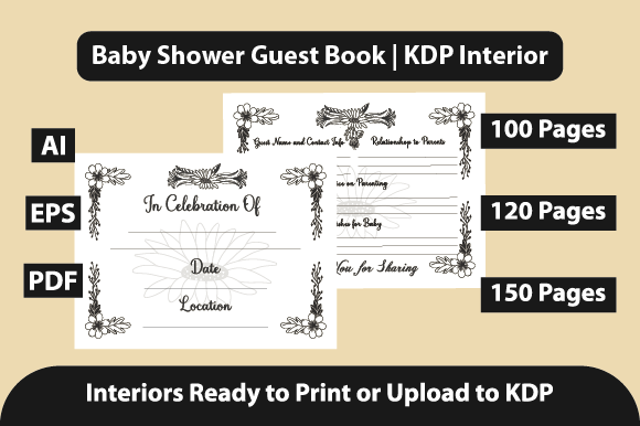 Comprehensive Review of the Baby Shower Guest Book - KDP Interior
