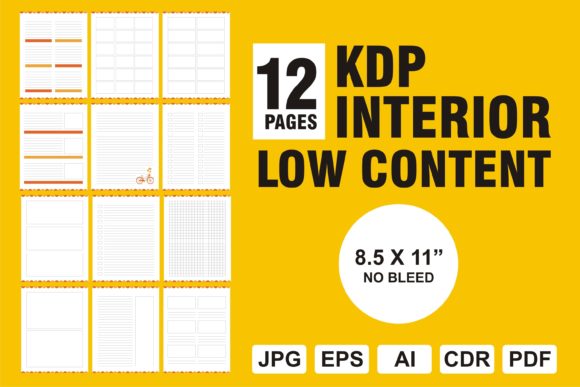 Creating Engaging Content with 12 Pages KDP Interior Low Content