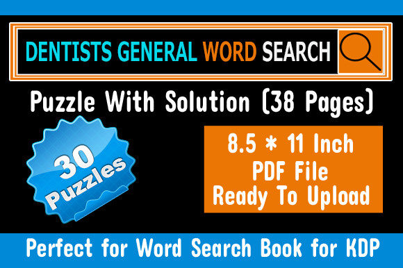 Dentists General Word Search Puzzle: A Fun and Educational Activity for All Ages