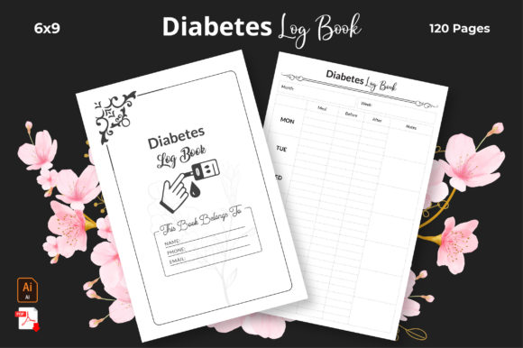 Diabetes Log Book KDP Interior: Streamline Publishing