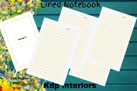Discover the Elegance of Lined Notebook Gold Lines for Your Creative Needs
