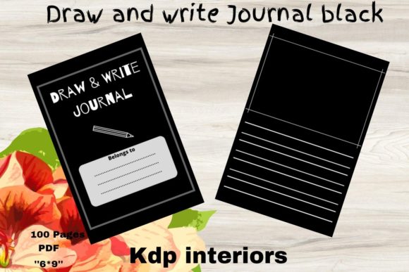 Draw and Write Black Journal: A Versatile Tool for Creativity and Organization