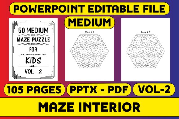 Explore 50 Medium Maze Puzzles for Creative Fun