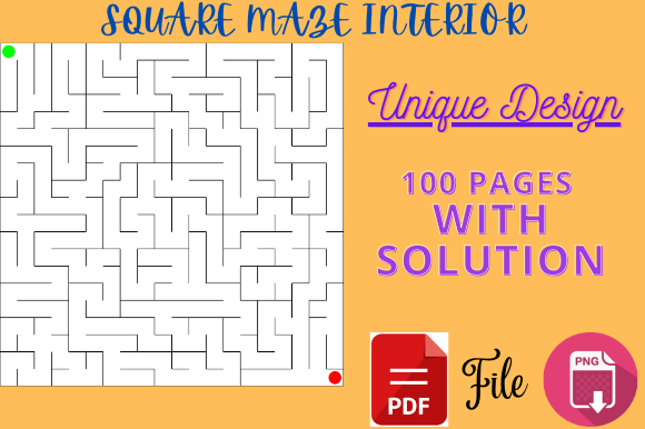 Mazes Interior Book for KDP: Streamlining Your Activity Book Publishing Workflow