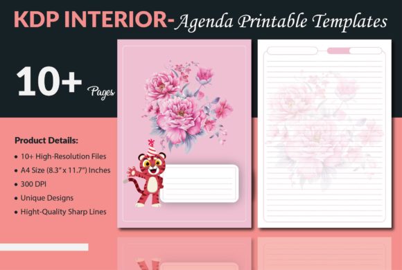 Streamlining Low-Content Publishing: The Strategic Value of the Agenda Printable Template for KDP Interiors