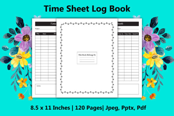 Time Sheet LogBook – A Comprehensive KDP Interior Design Solution