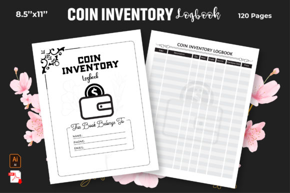 Unlocking Efficiency with the COIN INVENTORY LOGBOOK KDP Interior: A Must-Have for Your Creative Business